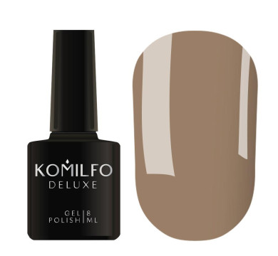 Гель-лак Komilfo DeLuxe Series №D236, серо-бежевый, 8 мл