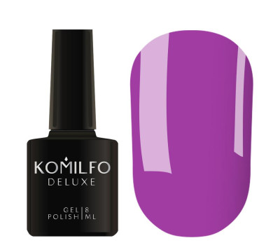 Гель-лак Komilfo DeLuxe Series №D250, сиреневый, 8 мл