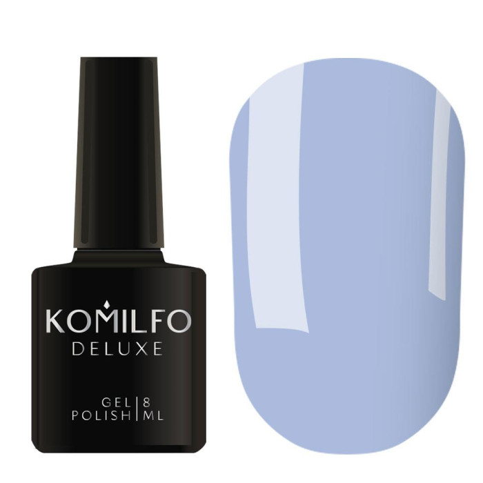 Гель-лак Komilfo DeLuxe Series №D272, світлий лавандовий, 8 мл