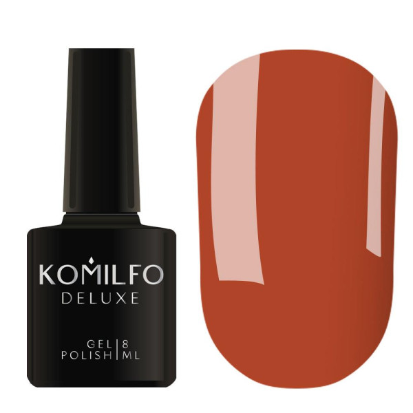 Гель-лак Komilfo DeLuxe Series №D274, корица, 8 мл