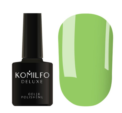 Гель-лак Komilfo DeLuxe Series №D277, трав'яний, 8 мл