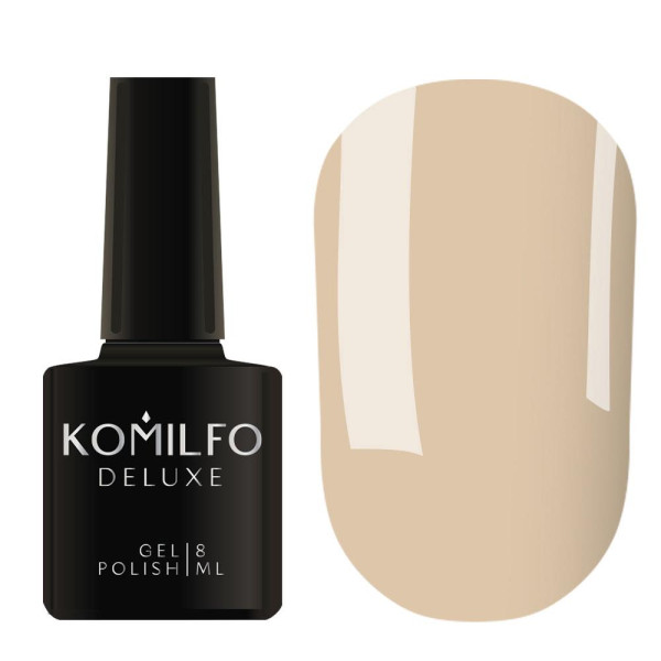 Гель-лак Komilfo DeLuxe Series №D284, фундук, 8 мл