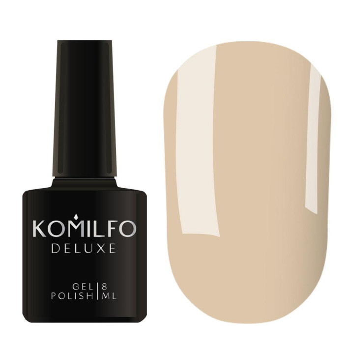Гель-лак Komilfo DeLuxe Series №D284, фундук, 8 мл