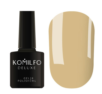 Гель-лак Komilfo DeLuxe Series №D306, песочный, 8 мл