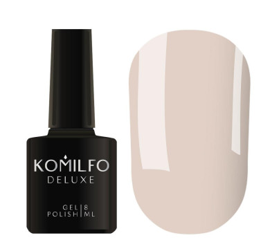 Гель-лак Komilfo DeLuxe Series №D312, морозний серпанок, 8 мл