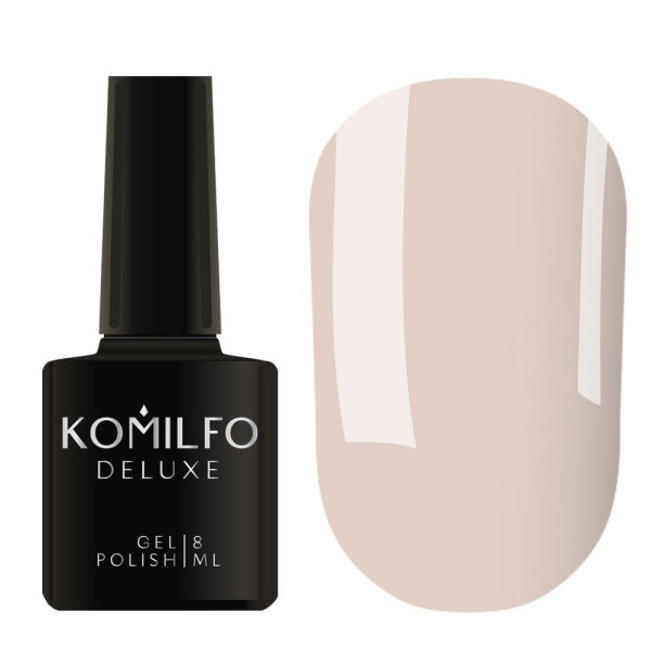 Гель-лак Komilfo DeLuxe Series №D312, морозний серпанок, 8 мл