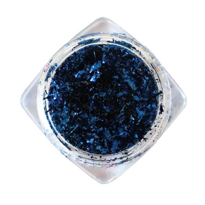Komilfo Foil Stripes №04 Cobalt - декор для нігтів, фольга стружка, (кобальт), 0.2 г