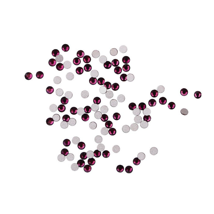 Стрази для нігтів Komilfo Dk.amethyst (розмір 4), 100 шт