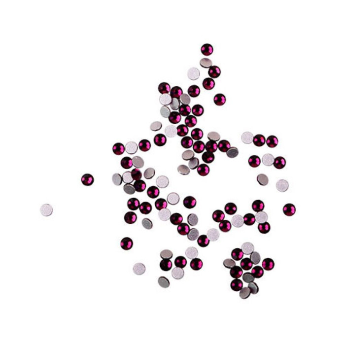 Стразы для ногтей Komilfo Dk.amethyst (размер 5), 100 шт