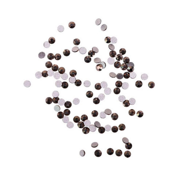 Стразы для ногтей Komilfo Hematite (размер 3), 100 шт