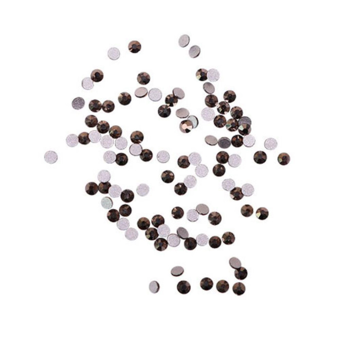 Стрази для нігтів Komilfo Hematite (розмір 3), 100 шт