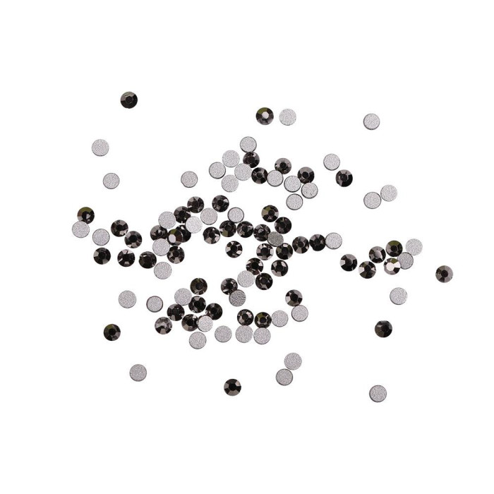 Стразы для ногтей Komilfo Hematite (размер 4), 100 шт