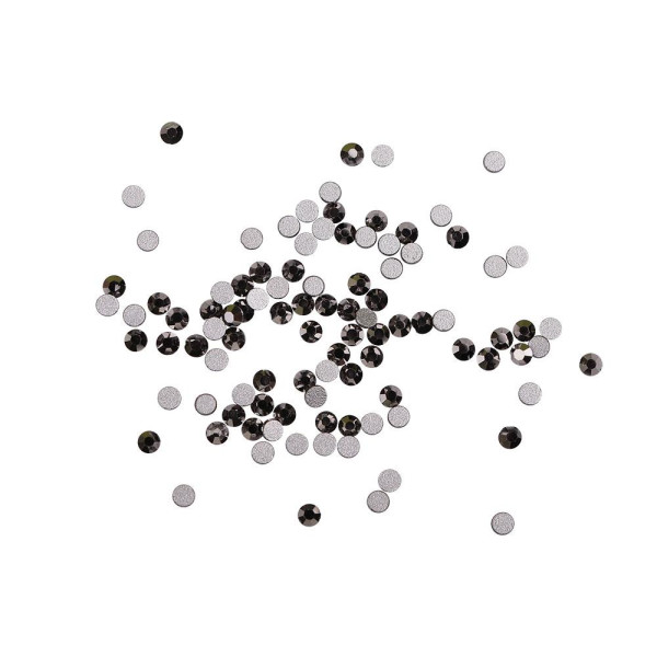Стрази для нігтів Komilfo Hematite (розмір 5), 100 шт