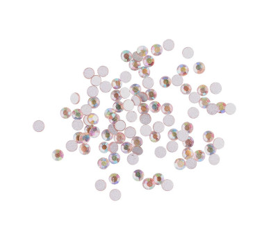 Стразы для ногтей Komilfo Light Peach AB (размер 5), 100 шт