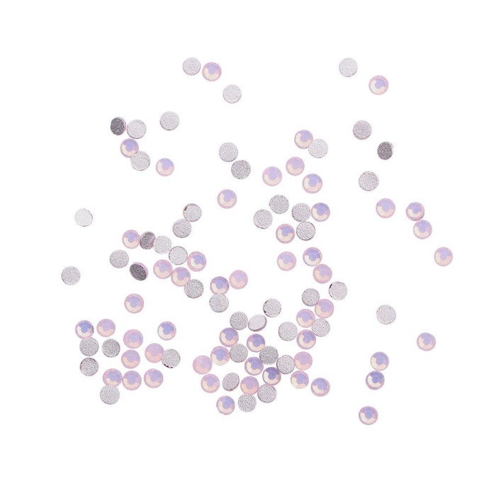 Стразы для ногтей Komilfo Pink Opal (размер 4), 100 шт