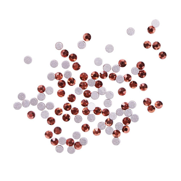 Стрази для нігтів Komilfo Rose Gold (розмір 5), 100 шт