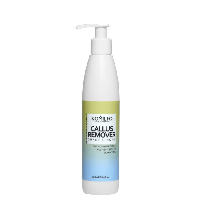 Komilfo Callus Remover «Super Strong Formula» - кислотный пилинг для педикюра, 250 мл