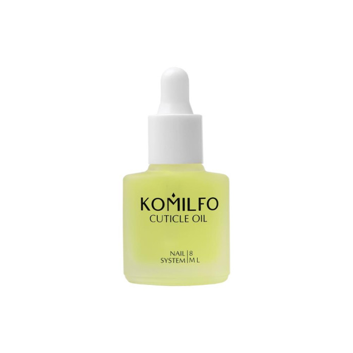 Komilfo Cuticle Oil - олія для кутикули з піпеткою, цитрус, 8 мл