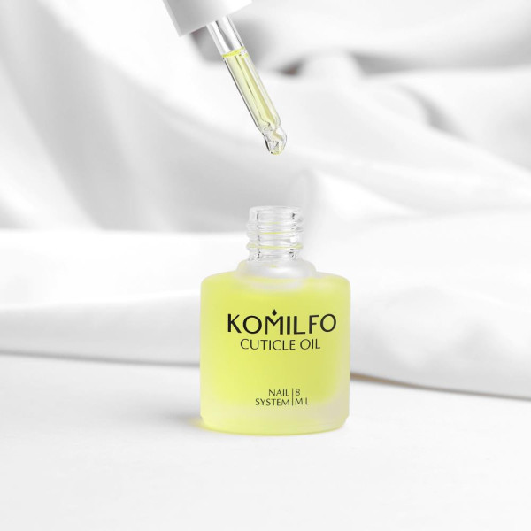 Komilfo Cuticle Oil - олія для кутикули з піпеткою, цитрус, 8 мл