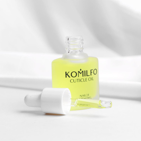 Komilfo Cuticle Oil - олія для кутикули з піпеткою, цитрус, 8 мл