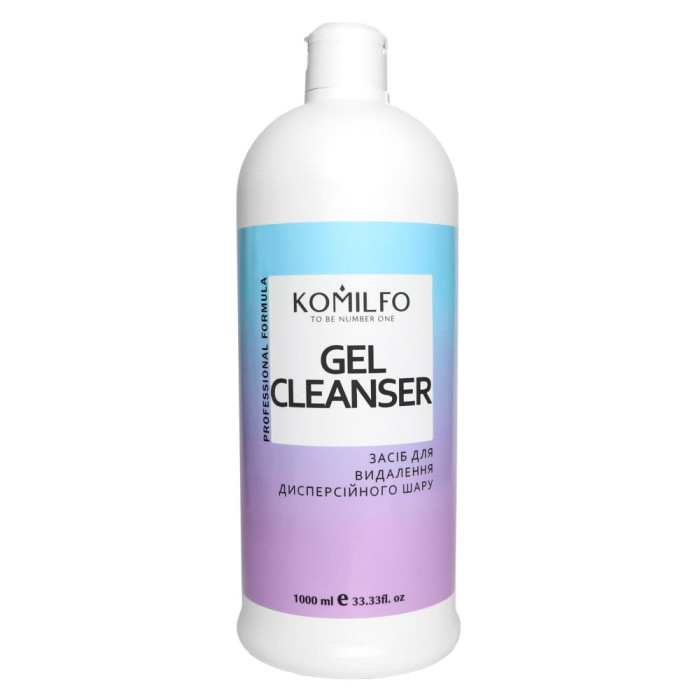 Средство для снятия липкого слоя Komilfo Gel Cleanser, 1000 мл
