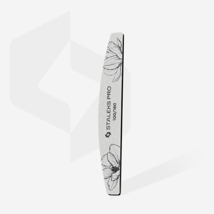 Пилка півмісяць мінеральна Staleks Expert 40 100/180 грит
