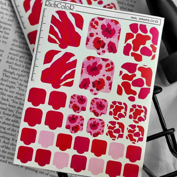 Плівка для педикюру RichColor Nail Wraps 010