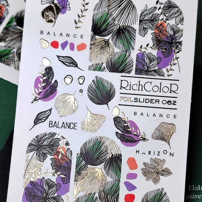 Слайдер RichColor Foil №62