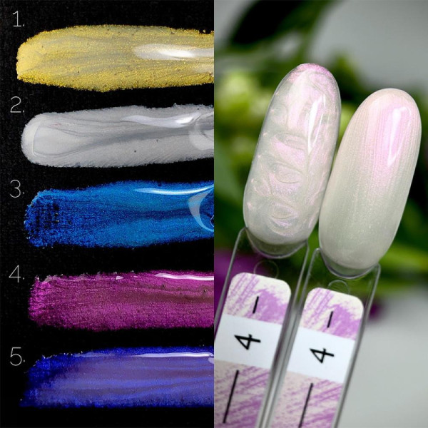 Crooz PEARL Liquid Polygel №04 - рідкий полігель, перлинний із рожевим відливом, 15 мл