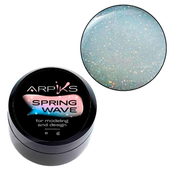 Arpiks Spring Wave №05 - гель для наращивания, укрепления и дизайна, 15 г