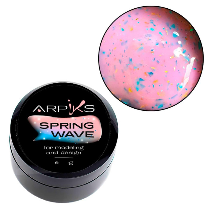 Arpiks Spring Wave №06 - гель для наращивания, укрепления и дизайна, 15 г