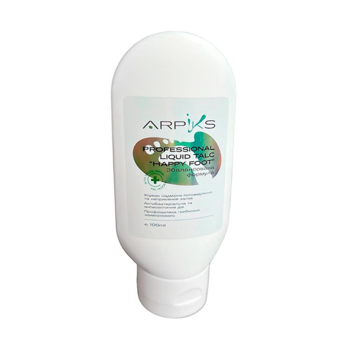 Arpiks Professional Lquid Talc Happy Foot - жидкий тальк для ног, 100 мл