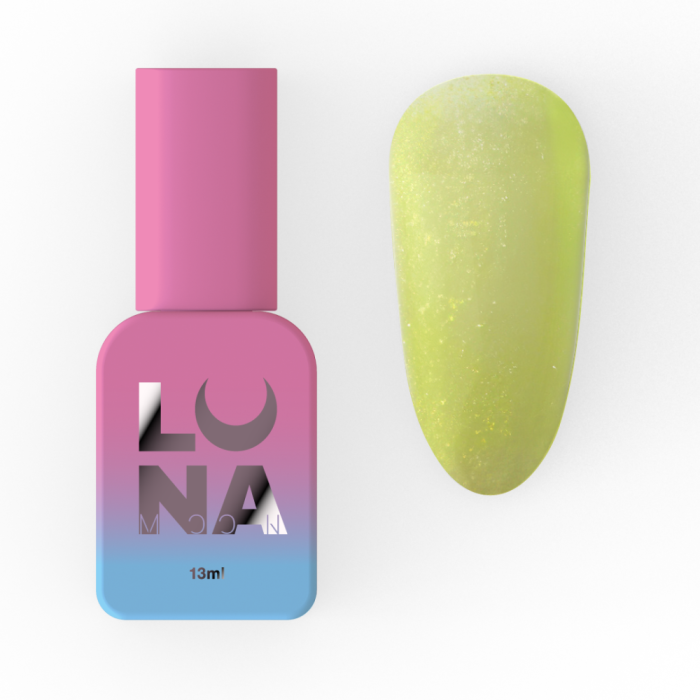 LUNA Top Matte Sand Yellow - матовий топ без липкого шару, жовтий, 13 мл