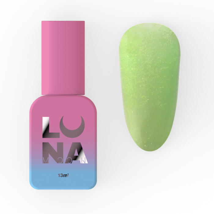 LUNA Top Matte Sand Green - матовий топ без липкого шару, салатовий, 13 мл