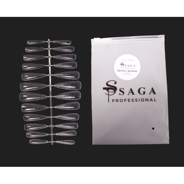 Верхние формы Saga Professional - Almond (миндаль), 24 шт.