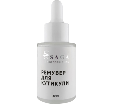 SAGA Professional щелочной ремувер, мягкое лезвие, 30 мл