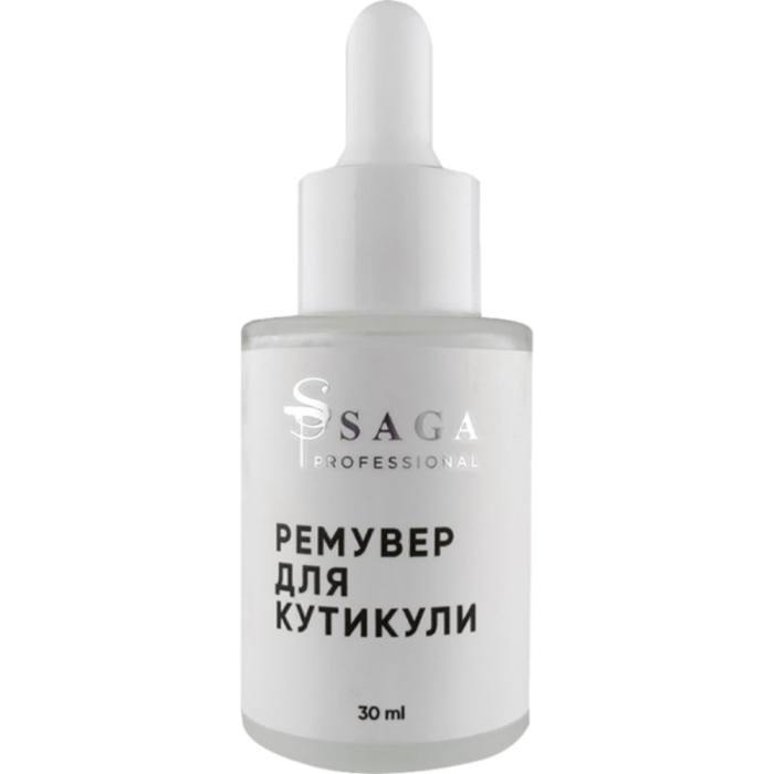SAGA Professional щелочной ремувер, мягкое лезвие, 30 мл