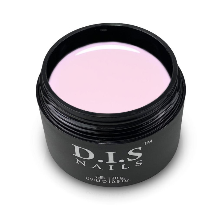 DIS Nails Builder №016 - моделювальний гель, молочний із рожевинкою, 28 г