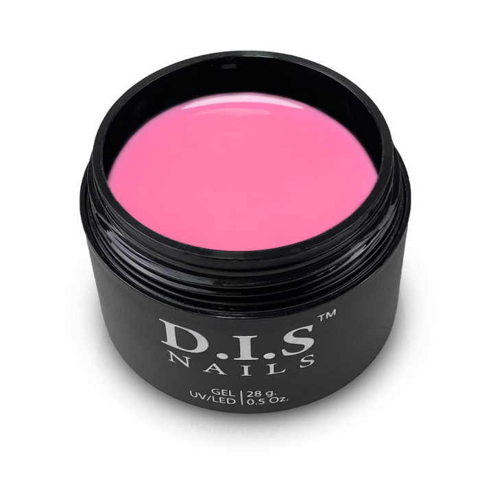 DIS Nails Builder №020 - моделирующий гель, яркий розовый, 28 г