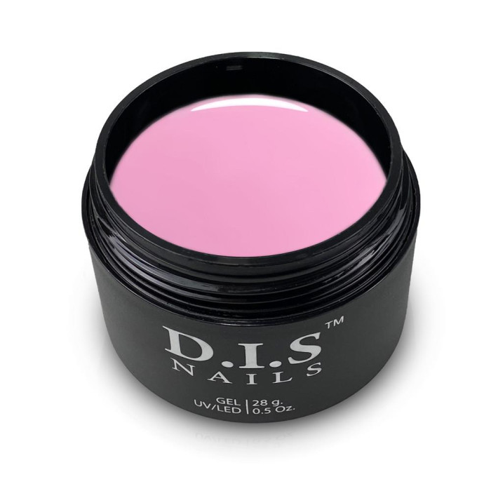 DIS Nails Builder №028 - моделирующий гель, нежный розовый, 28 г