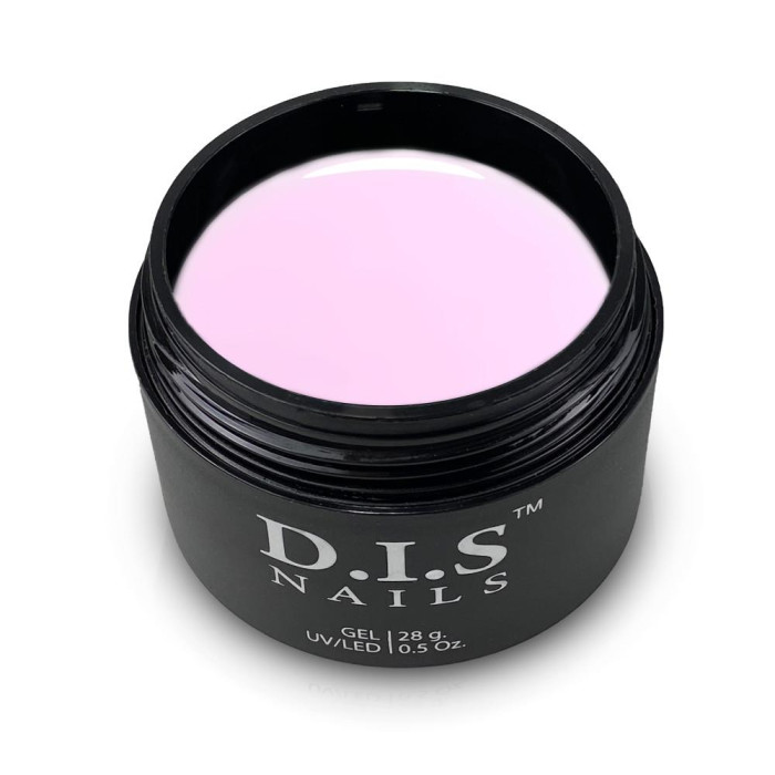 DIS Nails Builder №029 - моделирующий гель, полупрозрачный молочно розовый, 28 г