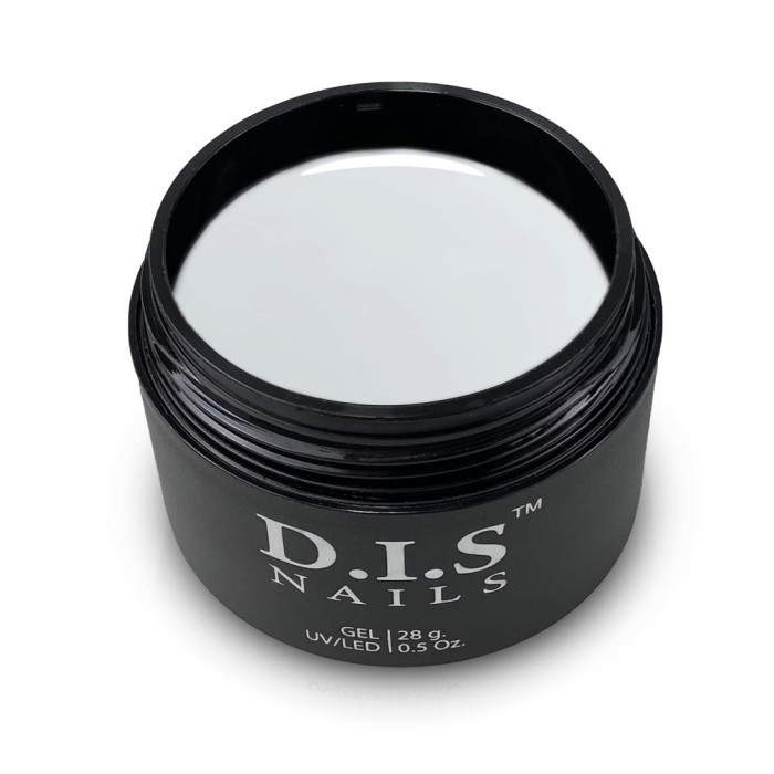DIS Nails Builder №040 - моделирующий гель, серо белый, 28 г