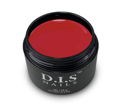 DIS Liquid Neon Gel №05 - рідкий моделювальний гель, неоновий червоно-мальновий, 28 г