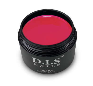 DIS Liquid Neon Gel №06 - жидкий моделирующий гель, насыщенный маленовый неон, 28 г