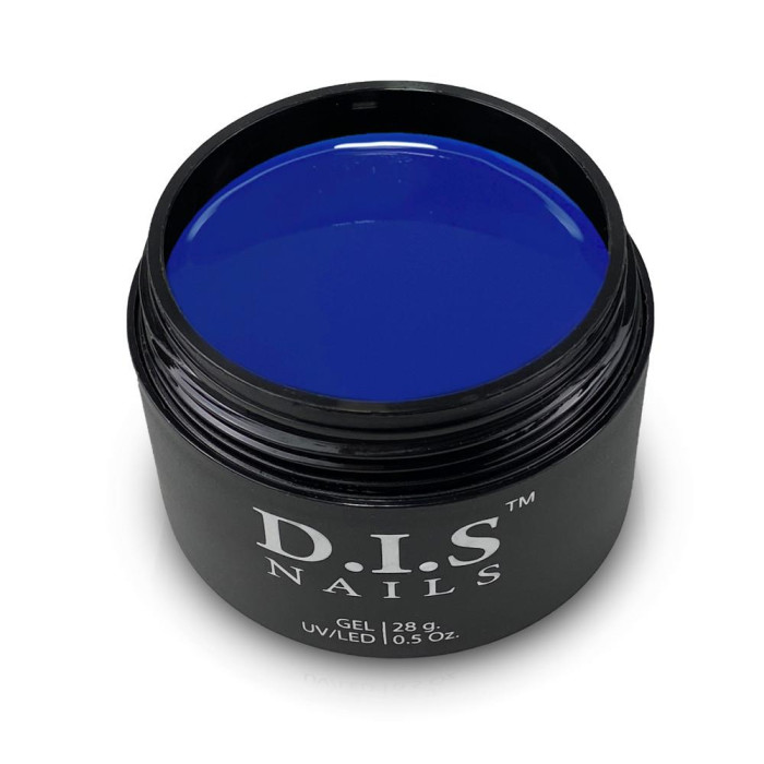 DIS Liquid Neon Gel №10 - рідкий моделювальний гель, синій неон, 28 г
