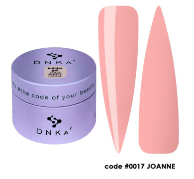 DNKa Builder Gel №17 Joanna - гель конструювальний, персиковий, 30 мл