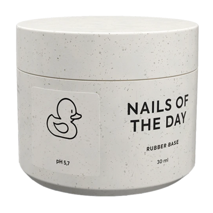 База каучукова NAILSOFTHEDAY Base Rubber, прозора, 30 мл