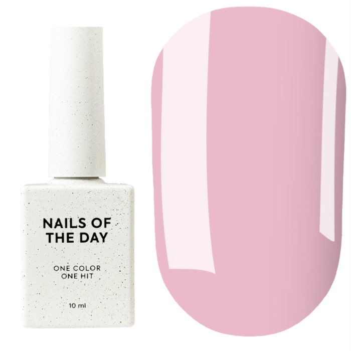 NAILSOFTHEDAY Color Top №02 - камуфлюючій топ без липкого шару, рожевий нюд, 10 мл