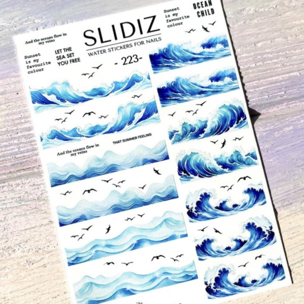 Слайдер-дизайн SLIDIZ №223, море