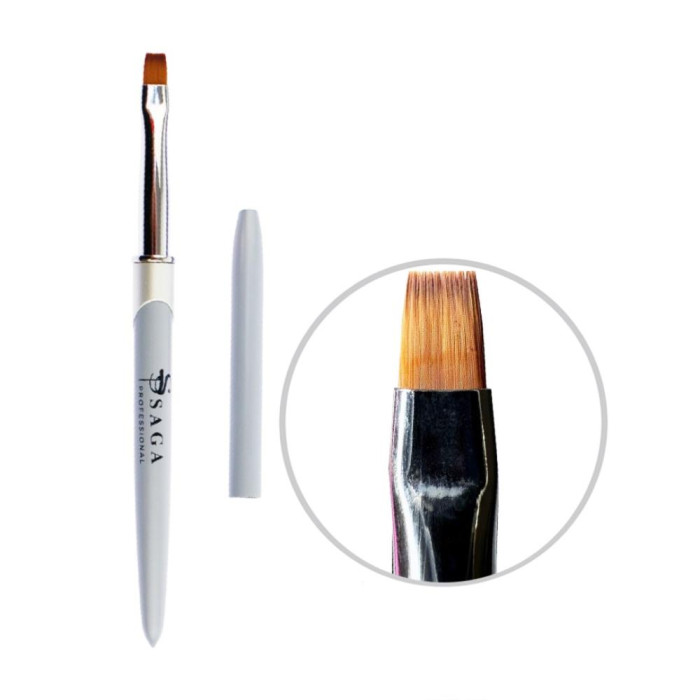 Пензель Saga Professional New №04, Квадрат - 7 мм